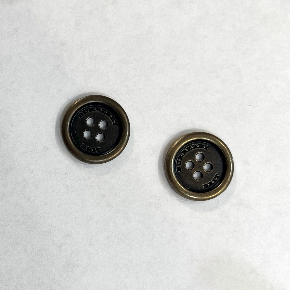 Pair of Burberry Brit buttons
